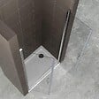 SANIVERRE - KIMI Porte de douche H.180 - L. 70 à 73 cm verre transparent 6 mm - vignette