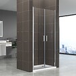 SANIVERRE - KIMI Porte de douche H.180 - L. 79 à 82 cm verre transparent 6 mm - vignette