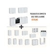 CUISINEANDCIE - Cuisineandcie - Cuisine complète ECO Blanc 240 cm - vignette