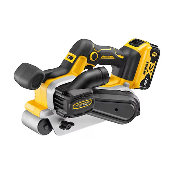 DEWALT - Ponceuse à bande 75 x 533 mm 18V DEWALT DCW220P2-QW XR Brushless avec coffret et 2 batteries 5,0 Ah - large