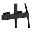 SANYCCES - Colonne de douche thermostatique CUBO Noir mat - vignette