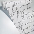 99DECO - Papier Peint Panoramique Texte Noir - 99DECO - L432xH270cm - vignette