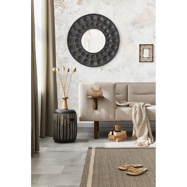 99DECO - Papier peint panoramique - New Trashwall - Beige et blanc - intissé : 150g/m² - 7 lés : 336x270cm - large