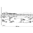 99DECO - Papier peint panoramique - Cap Ferret - Noir - intissé : 150g/m² - 9 lés : 432x270cm - vignette