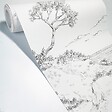 99DECO - Papier peint panoramique - Calanques - Blanc - intissé : 150g/m² - 7 lés : 336x270cm - vignette