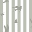 99DECO - Papier peint raccordable - Envolée - Vert - intissé : 150g/m² - 3 lés : 144x270cm - vignette