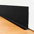 99DECO - Lot de 25 Plinthes PVC Noire - 99deco - H8 x L200 cm Profondeur 14 mm - vignette