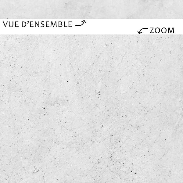 99DECO - Plinthes PVC adhésives décoratives pour sol - Lot de 10 - 100x8 cm (10m) Gris - Béton Clair - large