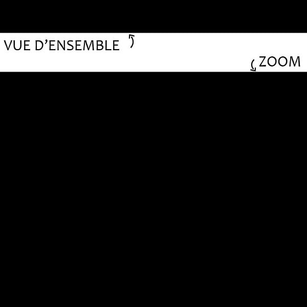 99DECO - Plinthes PVC adhésives décoratives pour sol - Lot de 10 - 100x8 cm (10m) Noir - Total Black - large
