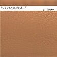 99DECO - Plinthes PVC adhésives décoratives pour sol - Lot de 10 - 100x8 cm (10m) Marron - Cuivre Martelé - vignette
