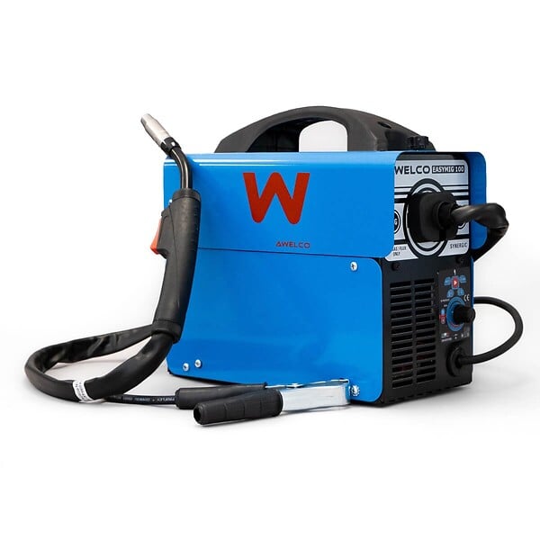 AWELCO - Poste à souder Mig sans gas - Régulation automatique Soudage acier Easymig 100 AWELCO - large