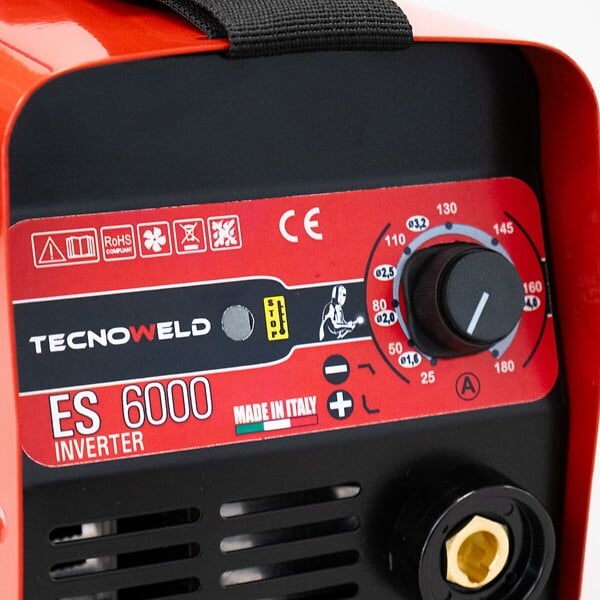TECNOWELD - Poste à Souder MMA Inverter 180A + Cagoule LCD Automatique 9/13 - Soudure Acier, Inox, Fonte diam 1.6-5 mm TECNOWELD - large
