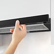 CIARRA - CIARRA Hotte Encastrable 60cm Hotte Tiroir Recyclage ou Evacuation 391m3/h VM6906DB - vignette