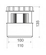 REGIPLAST - Aérateur à  membrane femelle 100-110 - REGIPLAST - AM100 - vignette