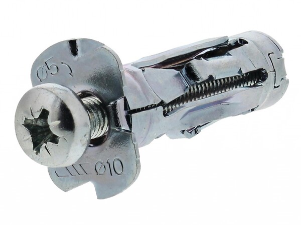 SPIT - Boîte de 100 chevilles métallique STELLIX 4x35mm / 15mm pour plaques de plâtre multi-épaisseur - SPIT - 061143 - large