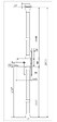 ISEO - Mécanisme CAVITH 4541 A2P*** horizontale tirage or gauche - ISEO - 9704HTCA05.5 - vignette