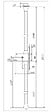ISEO - Mécanisme CAVITH 4541 A2P*** horizontale tirage or droite - ISEO - 9704HTCA01.5 - vignette
