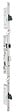 STREMLER - Serrure 3 points TF3 pêne dormant/demi-tour 36mm têtière en U 24x6mm - STREMLER - 6370.36.0A - vignette