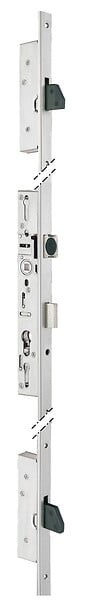 STREMLER - Serrure 3 points TF3 pêne dormant/demi-tour 39mm têtière en U 24x6mm - STREMLER - 6370.39.0A - large