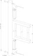 LOCINOX - PAIRE DE CHARN A RESSORT PORTILLON 150MM - vignette