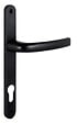 SOFI - Ensemble sur plaques + béquille carré 8mm entraxe 92mm noir RAL 9005 - SOFI - 5112180022 - vignette