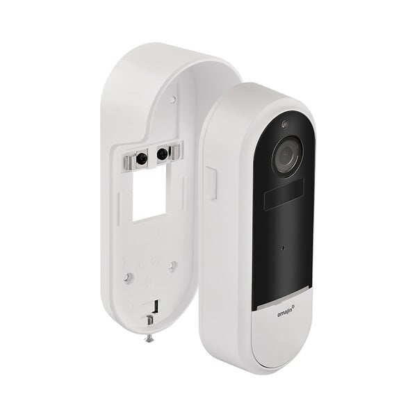 OMAJIN - Sonnette vidéo sans fil - 2K - Batterie 6700 mAh - large