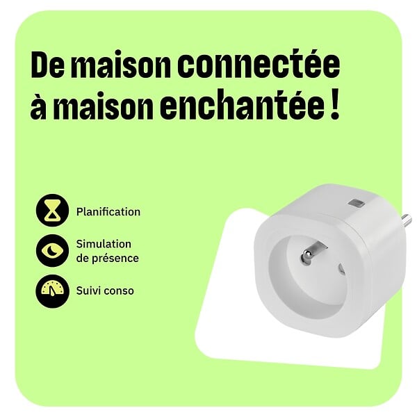 OMAJIN - Prise connectée 3680W 16A OMAJIN - large