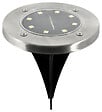 GALIX - Spot encastrable solaire en inox 8 led smd - vignette