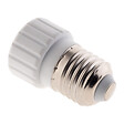 ZENITECH - Adaptateur de douille E27 vers GU10 à visser - Compatible LED - Blanc - Zenitech - vignette
