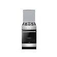 FAGOR - cuisinière gaz 74l 4 feux gris/noir - FACG202S - vignette