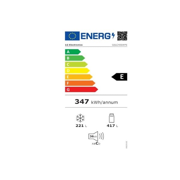 LG - Réfrigérateur Américain 92cm 638l Nofrost - GSLC40SWPE - large