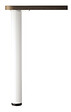 HANGER - Pieds réglable 3cm maximum diamètre 60mmx71cm blanc set de 4P - 23R-71BL - vignette