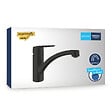 GROHE - Start mitigeur évier bec bas noir - vignette