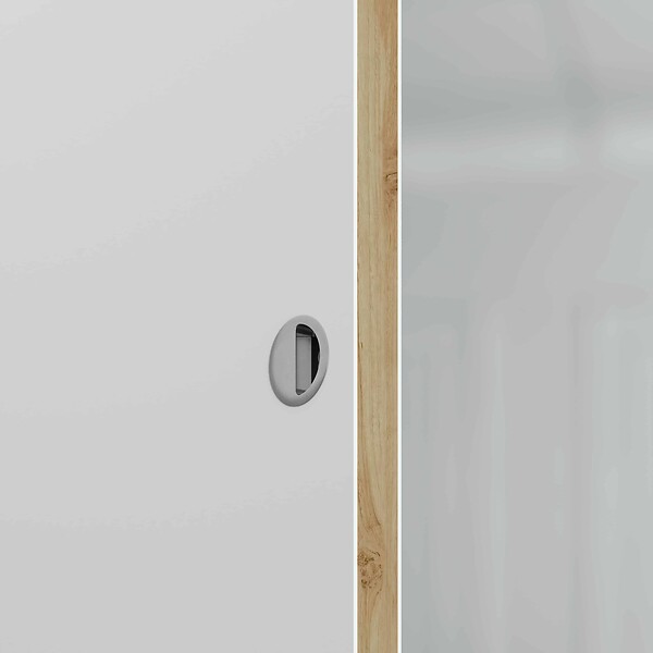 COULICOOL - Porte Coulissante Seule - Prépeinte Plane 73 cm - large