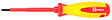 HANGER - Tournevis plat isolé 1000 V 5,5 x 125mm 225mm - HANGER - 132012 - vignette