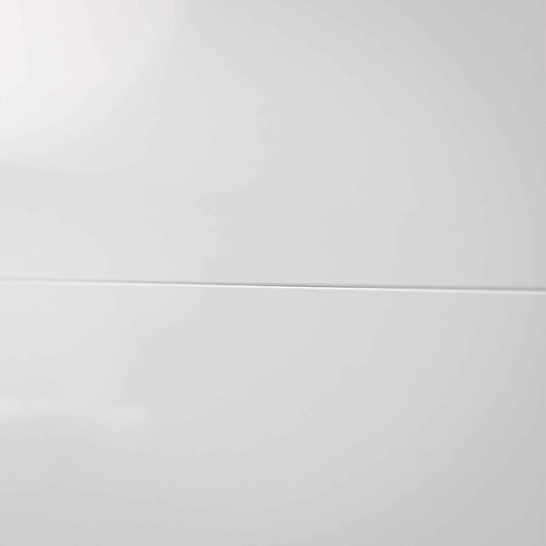 TECNOPROFILS - Lambris PVC Alimentaire 250 mm - Lot de 4 Lames - Blanc - large