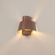 SLV - Applique extérieure PHOTONI SLV - E27 - Max.13W - IP65 - Rouille - Sans ampoule - vignette