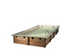 UBBINK PIS - Piscine Linéa 350x650 H140cm Liner Beige - vignette