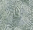 AS CREATION - pv préencollé palme Ella bleu/vert - vignette