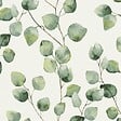 AS CREATION - Papier peint préencollé microfeuilles vert - L.10,05xl.0,53m - vignette