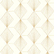 AS CREATION - Papier peint vinyle Art Diamond blanc/or - L.10.05xl.0.53m - vignette