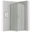SANIVERRE - LANA Cabine de douche coulissante 80x80 H180 cm opaque verre 6 mm - vignette