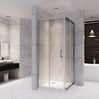 SANIVERRE - LANA Cabine de douche coulissante 70x100 H185 cm transparent verre 6 mm - vignette
