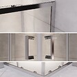 SANIVERRE - LANA Cabine de douche coulissante 70x100 H185 cm transparent verre 6 mm - vignette
