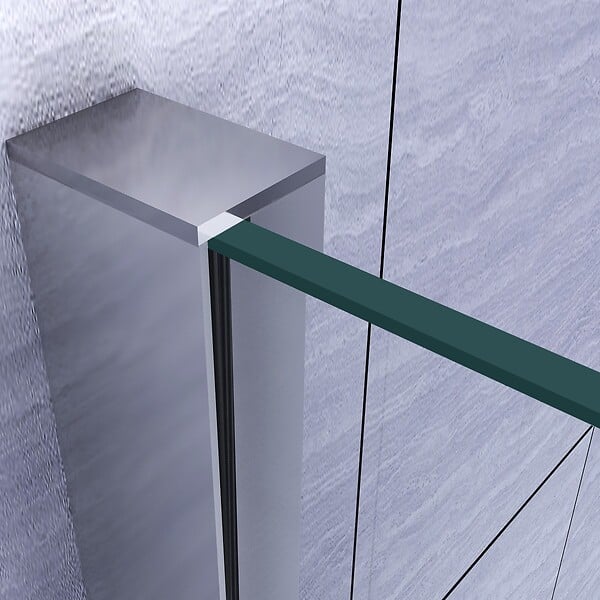 SANIVERRE - ATEMIS Cabine de douche coulissante 75x75 H200cm verre 8 mm transparent - large