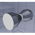 SANIVERRE - ATEMIS Cabine de douche coulissante 75x75 H200cm verre 8 mm transparent - vignette