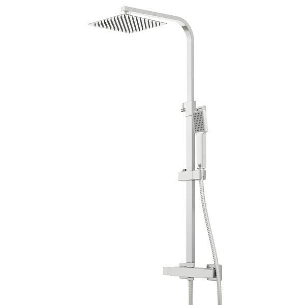AICA SANITAIRE - AICA Colonne de douche thermostatique, avec mitigeur thermostatique - large