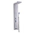 SANIVERRE - LULY Colonne de douche hydromassante 4 jets +1 robinet Gris - vignette