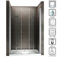 SANIVERRE - EMMY Porte de douche pliante H185 - L. 160 à 164 cm transparent - vignette
