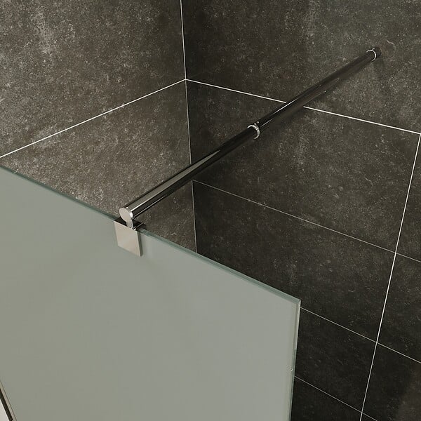 SANIVERRE - ROMA Paroi de douche Italienne 90x200cm verre 10 mm opaque - large